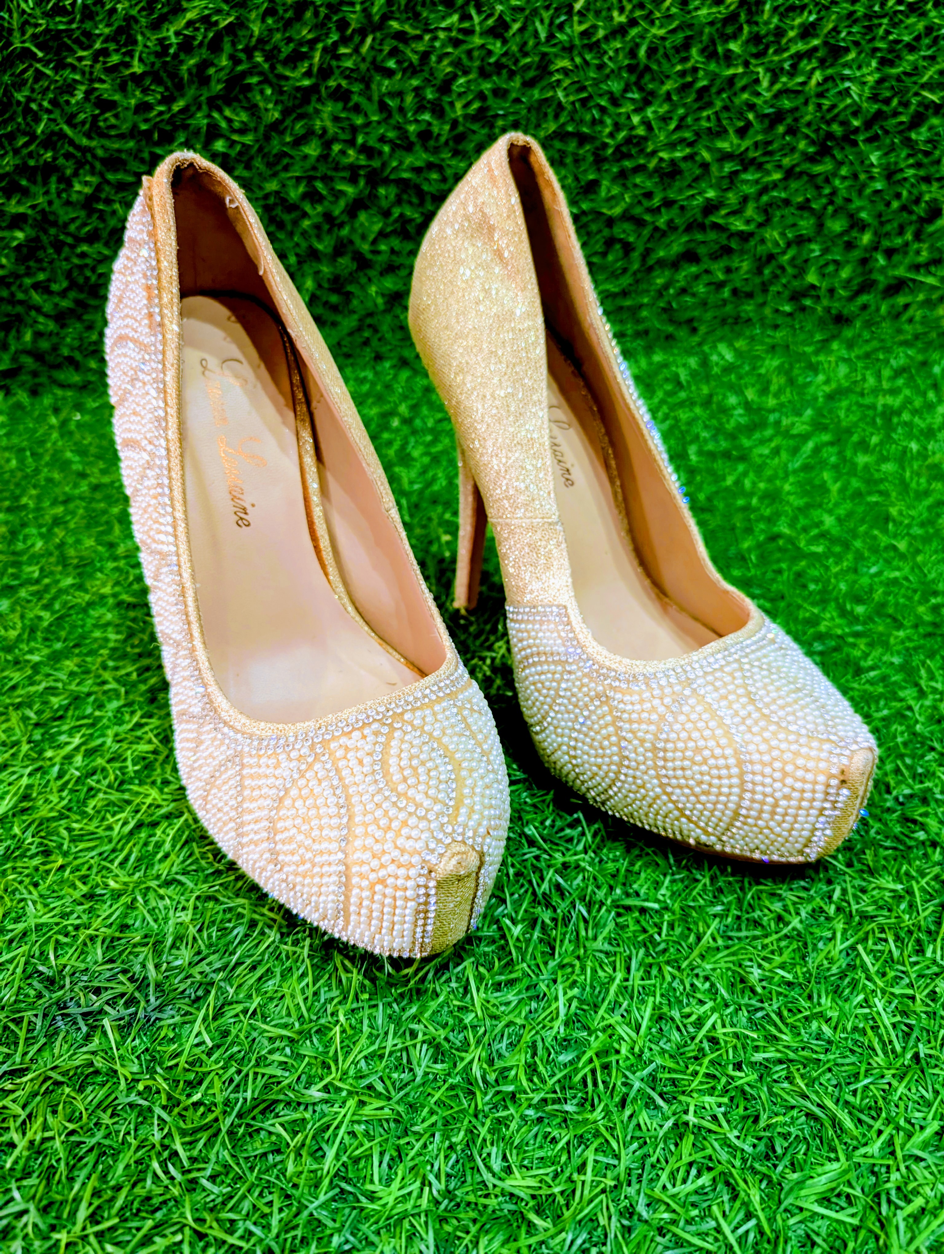 Skin Pearl Heels - Premium Market